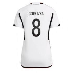 Tyskland Leon Goretzka #8 Hemmakläder Dam VM 2022 Kortärmad